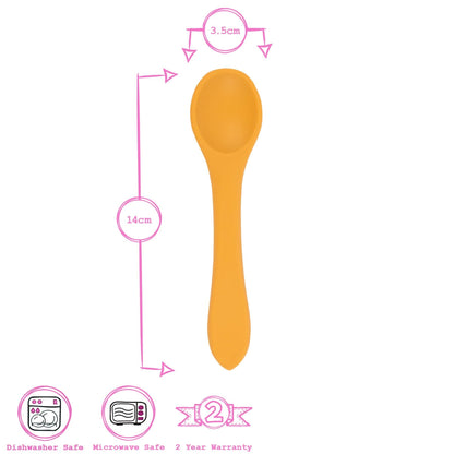 Silicone Baby Weaning Spoon