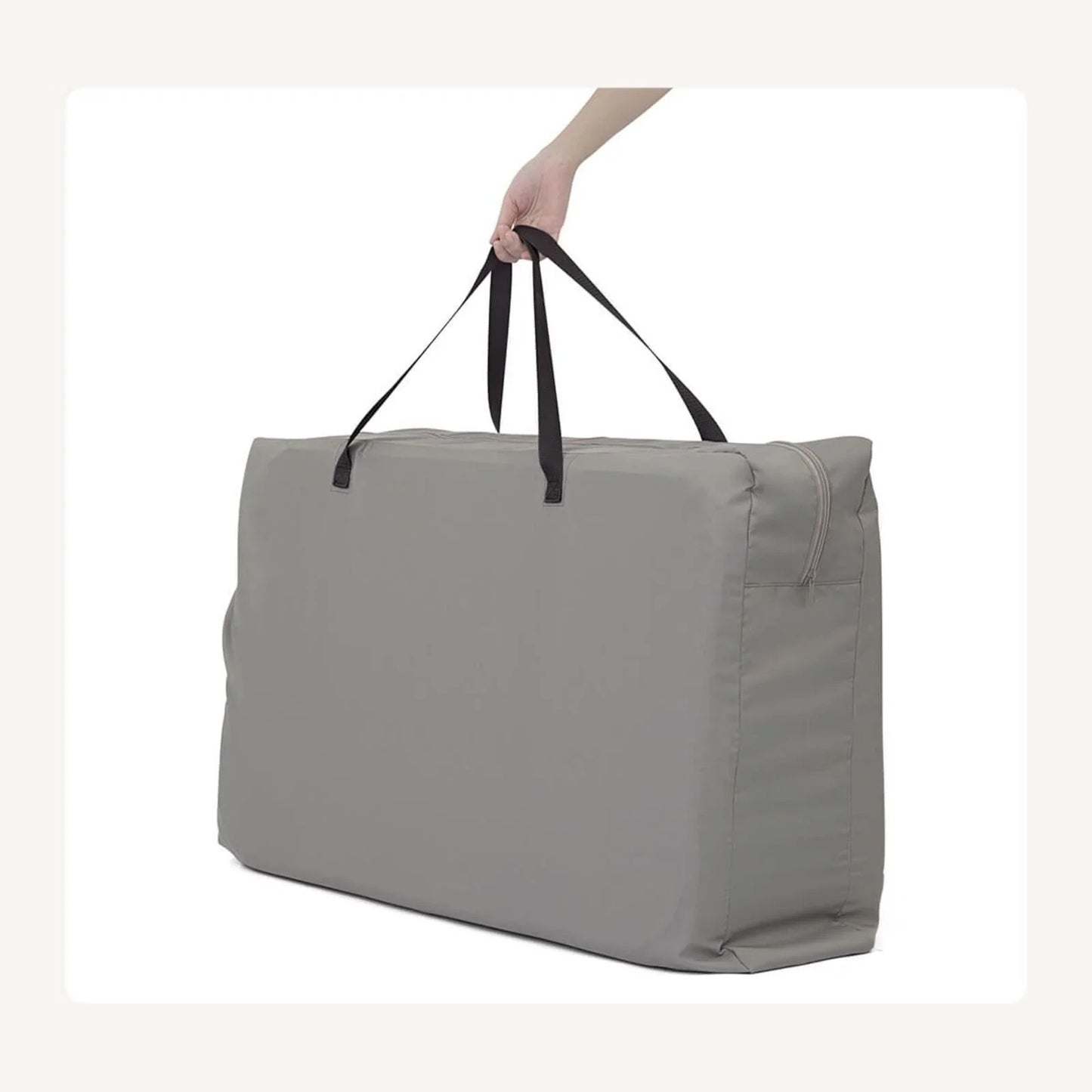 Joie Roomie Glide Bedside Crib - Foggy Grey