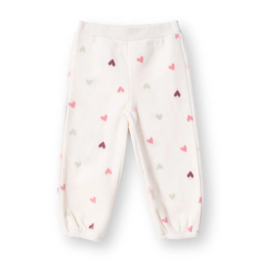 HelloBaby Polar Trousers - Ecru Printed