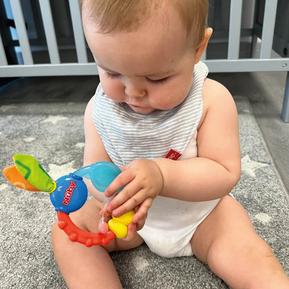 Nuby Wacky Teething Ring - Multicolour