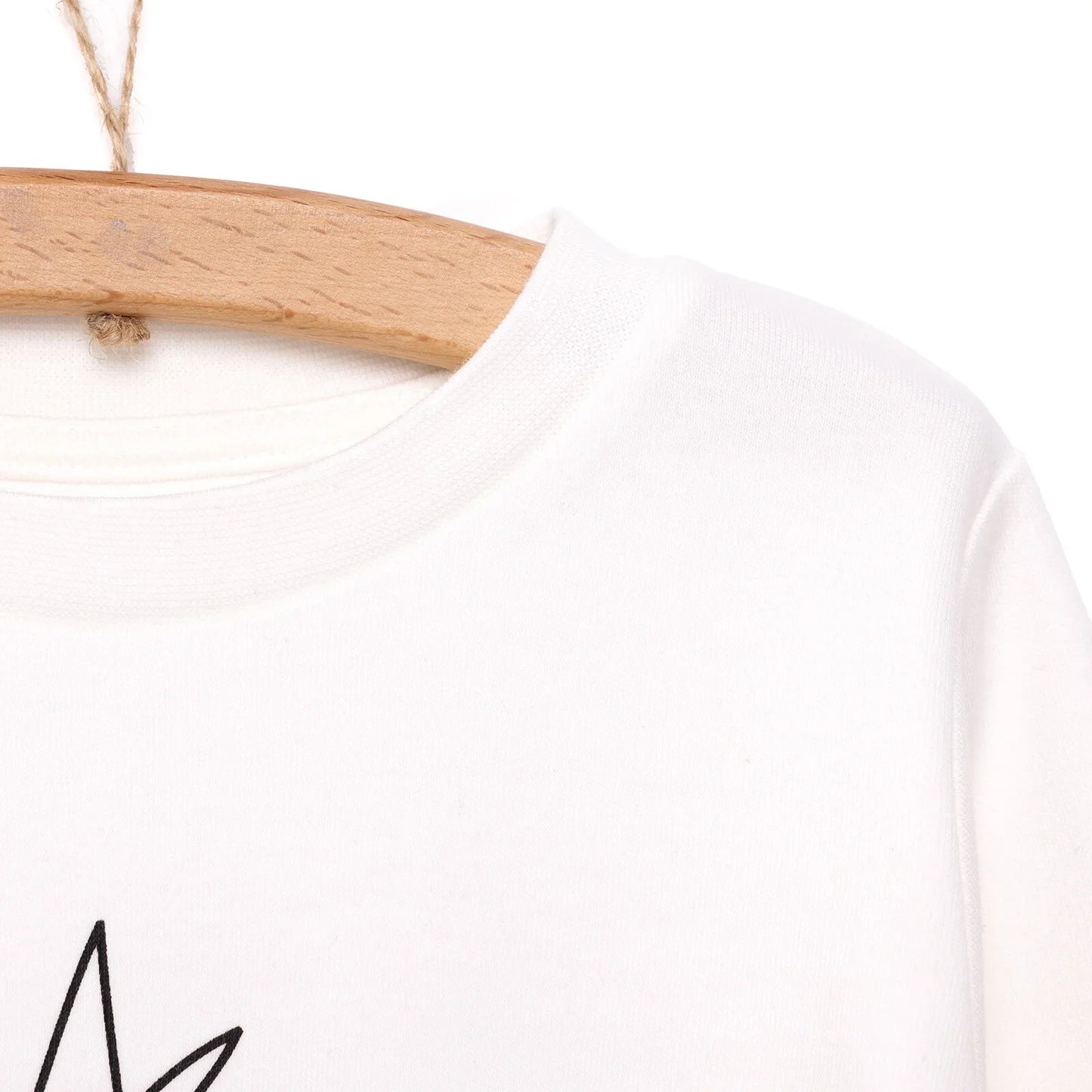 HelloBaby Baby Girl Long Sleeve T-shirt - Ecru