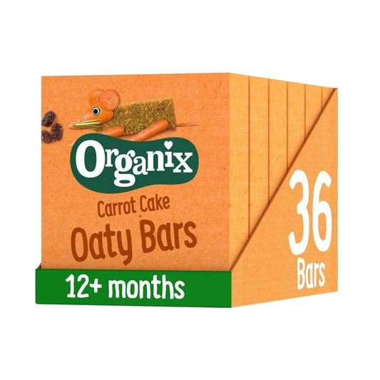 Organix Carrot Cake Soft Oaty Bars 12+ months 138g (6x23g)