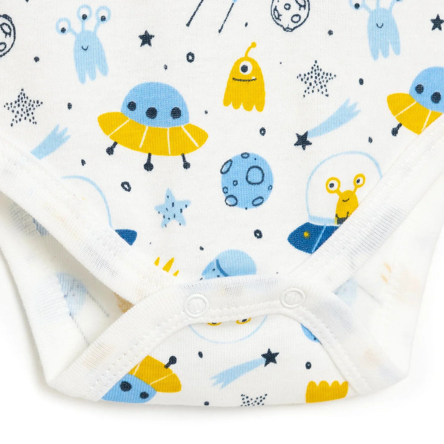 HelloBaby Baby Boy Short Sleeve  Body - White