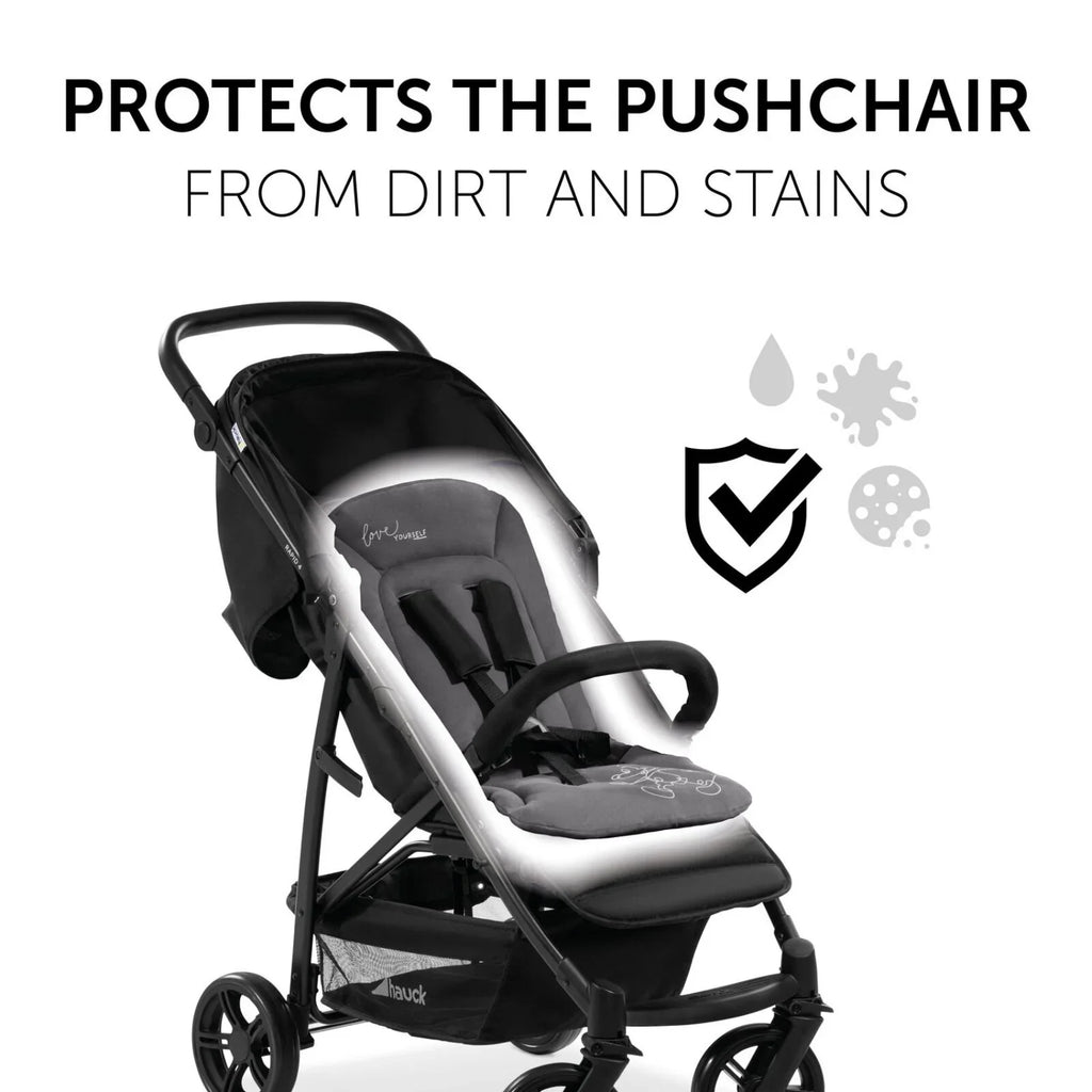 Hauck Disney Pushchair Seat Liner - Mickey Mouse Black
