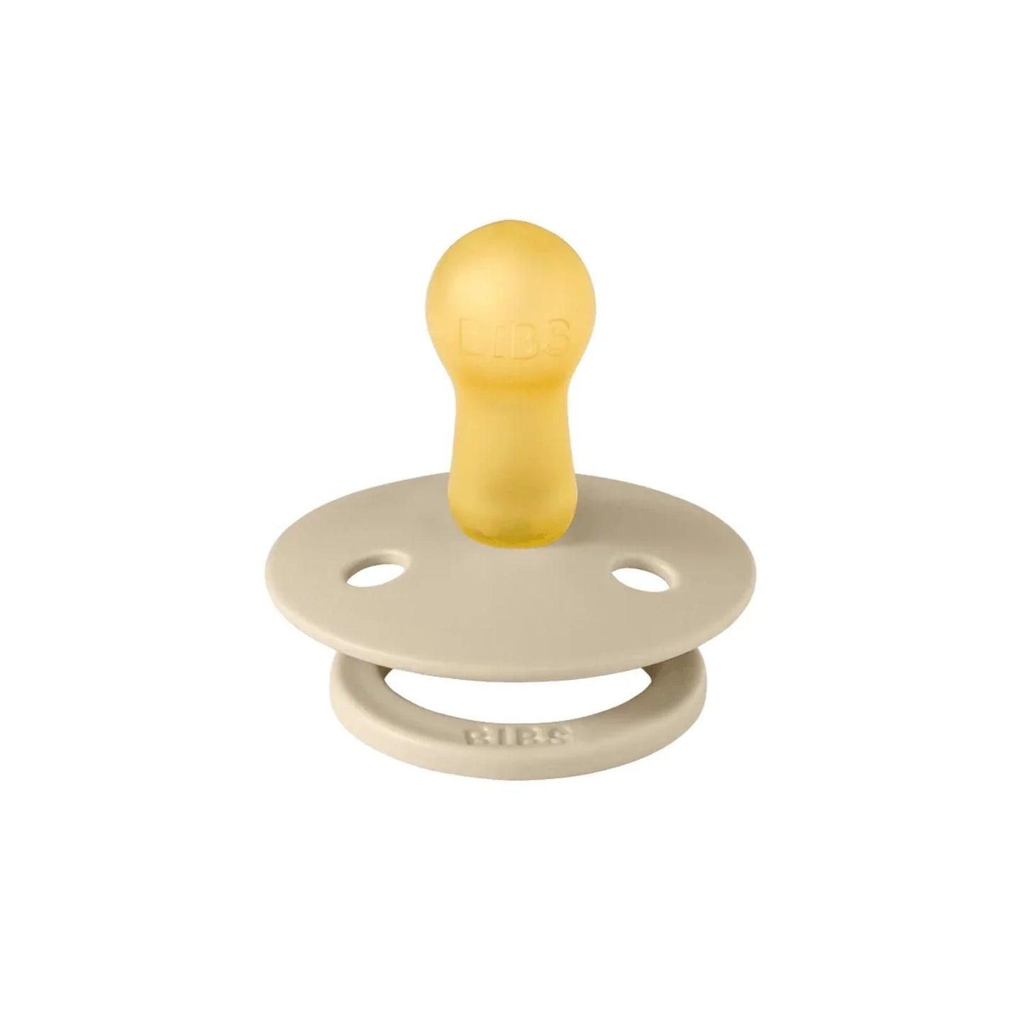 BIBS Colour Latex Soothers 6+ months Pack of 2 - Vanilla & Blush