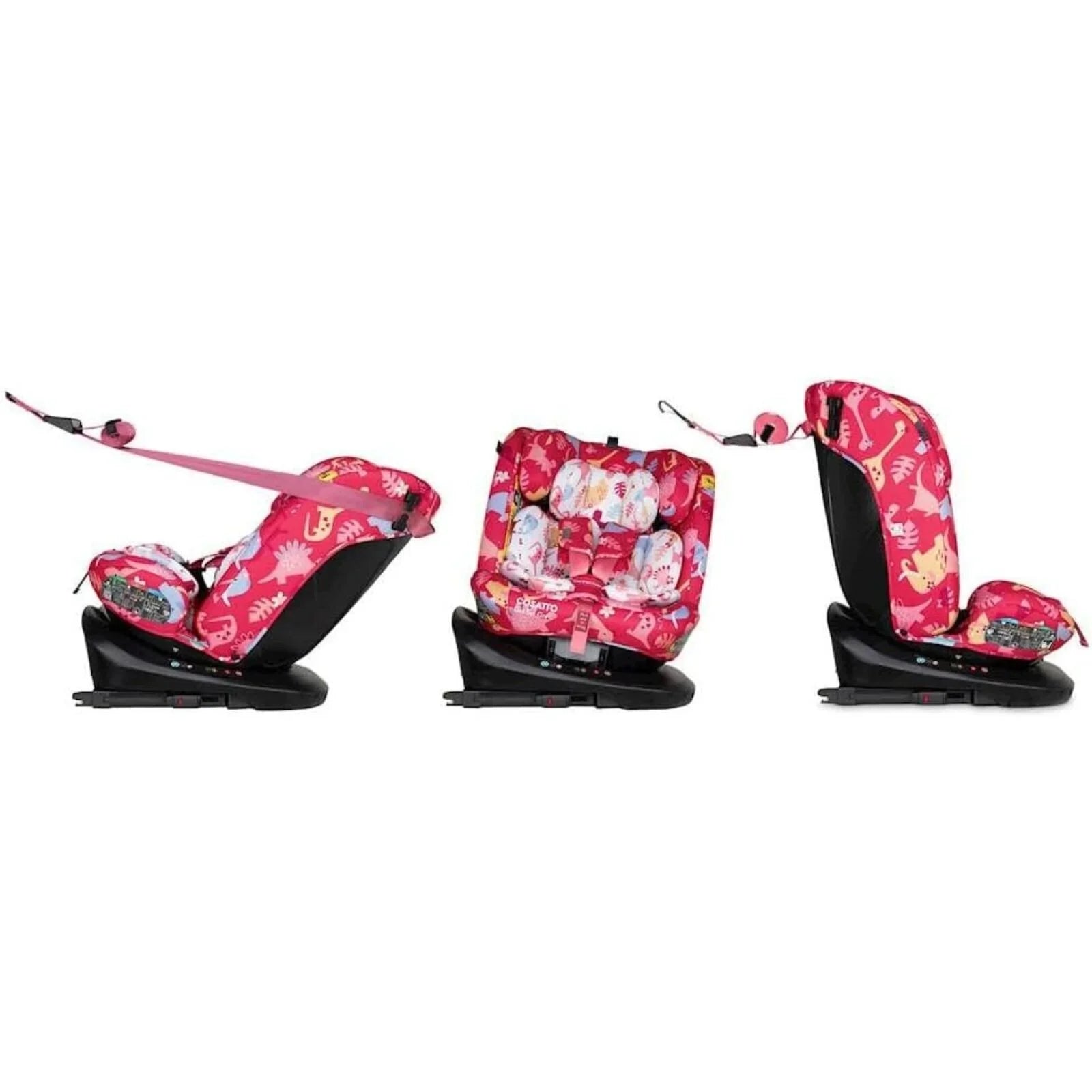Cosatto Get Set Gro i-Size 360 Car Seat - Dino Delite