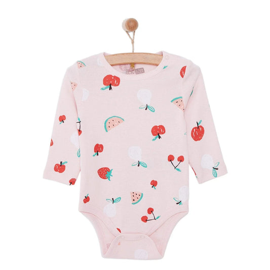 HelloBaby Baby Girl Long Sleeve Body - Pink