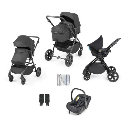 Ickle Bubba Comet 3-in-1 Travel System with Astral Car Seat - Black