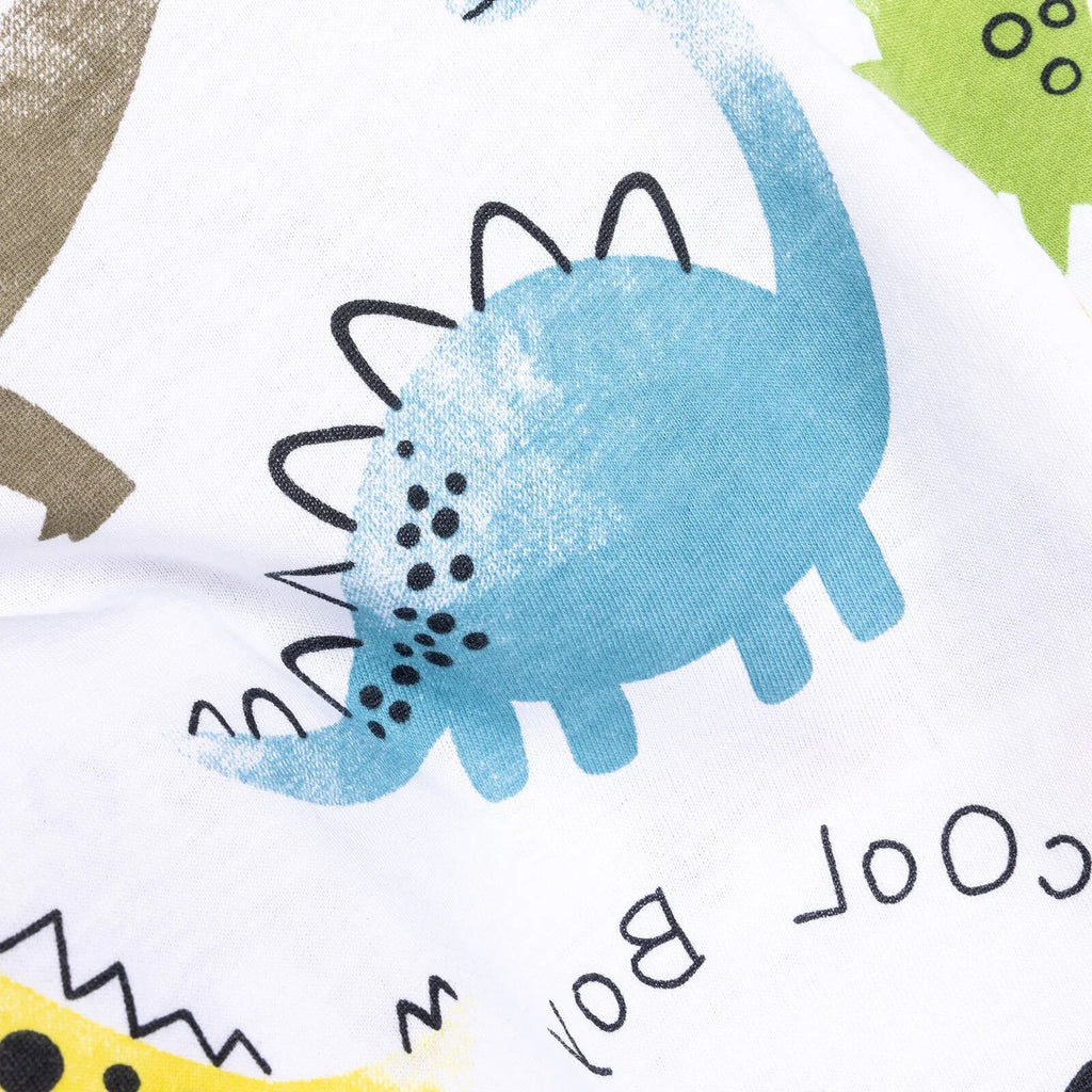 HelloBaby Baby Boy Long Sleeve Pyjamas Set - White