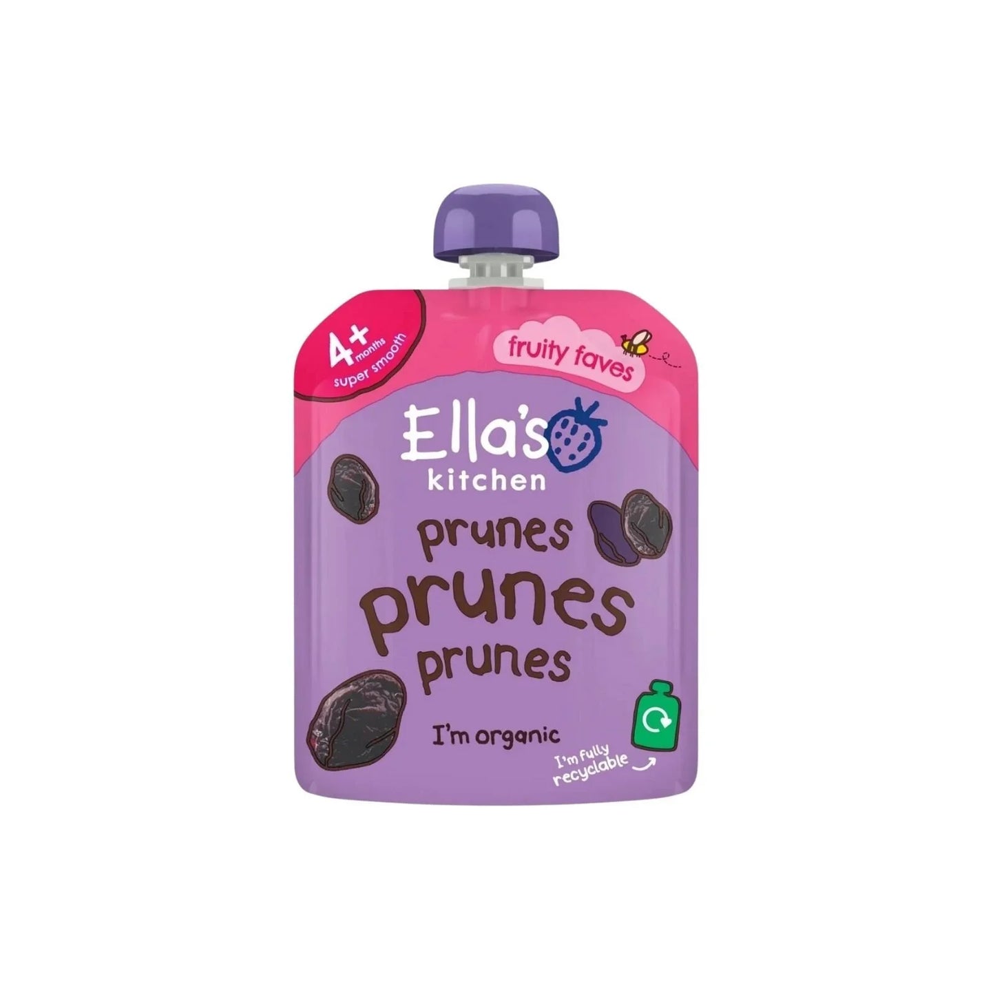 Ella's Kitchen Organic Prunes First Tastes Baby Food Pouch 4+ months 70g