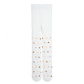 HelloBaby Girls Tights Polka Dot Print - Beige