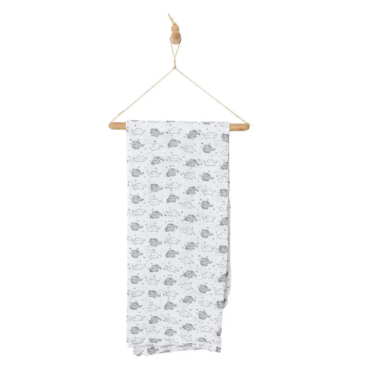 Little Dreams Unisex Muslin Blanket - Ecru