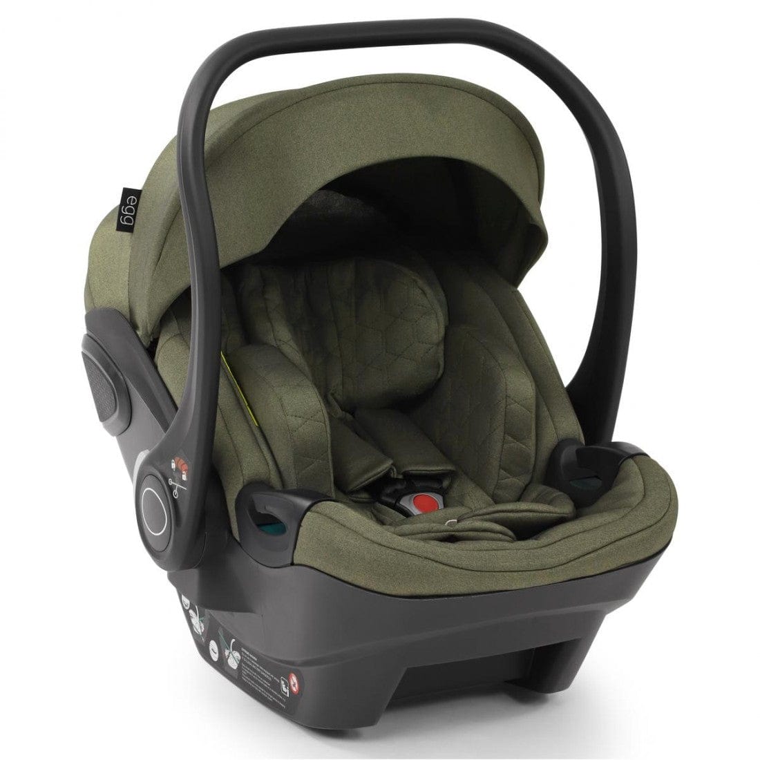 egg Shell i-Size Car Seat in Hunter Green