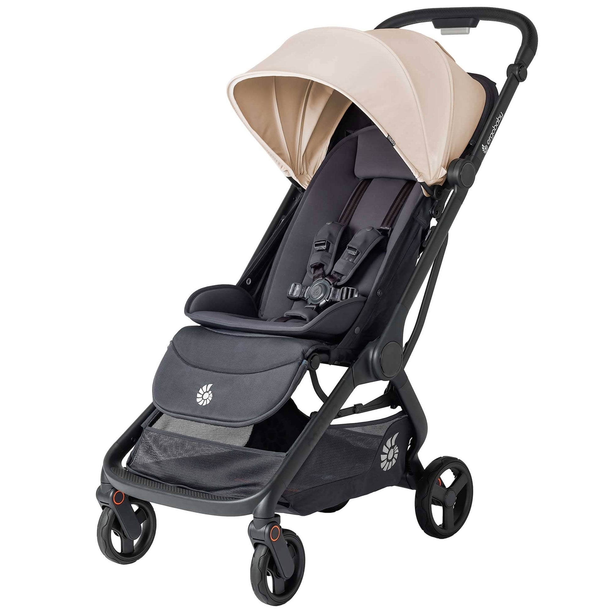 Ergobaby Metro 3 Compact City Stroller in Natural Beige