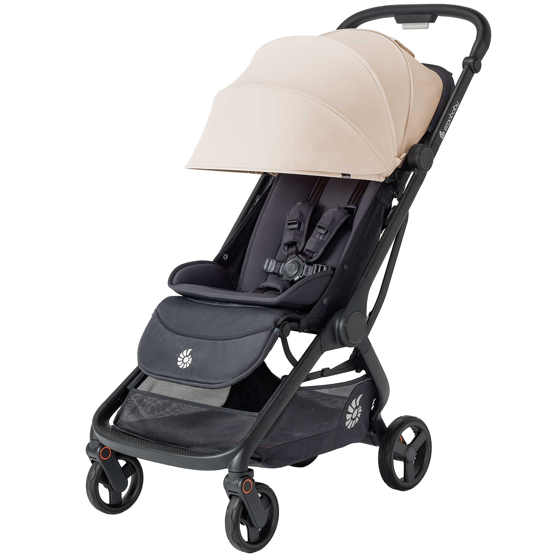 Ergobaby Metro 3 Compact City Stroller in Natural Beige