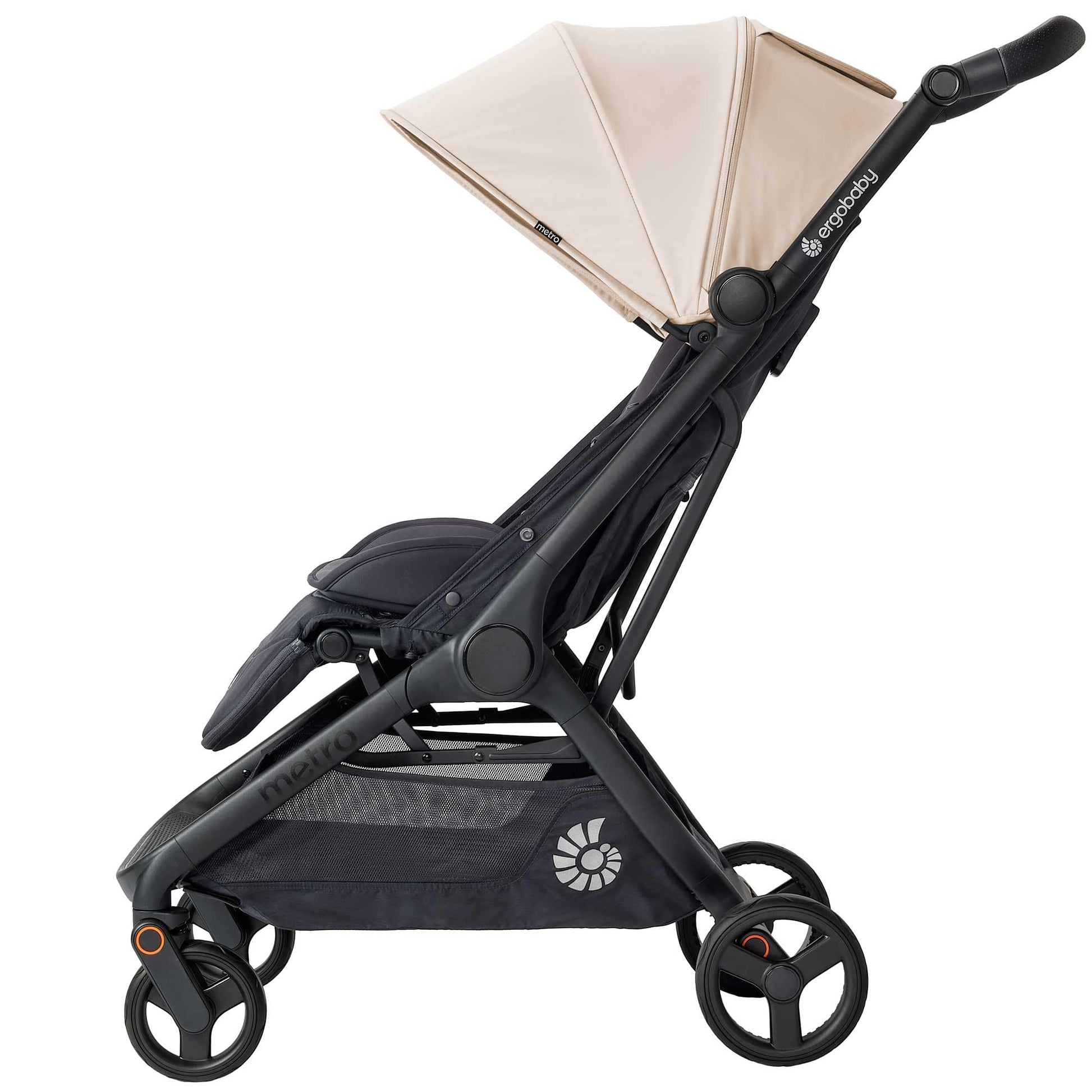 Ergobaby Metro 3 Compact City Stroller in Natural Beige