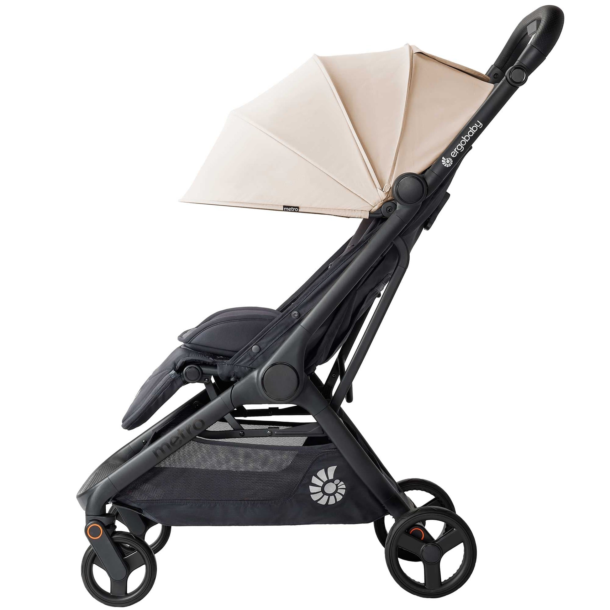 Ergobaby Metro 3 Compact City Stroller in Natural Beige