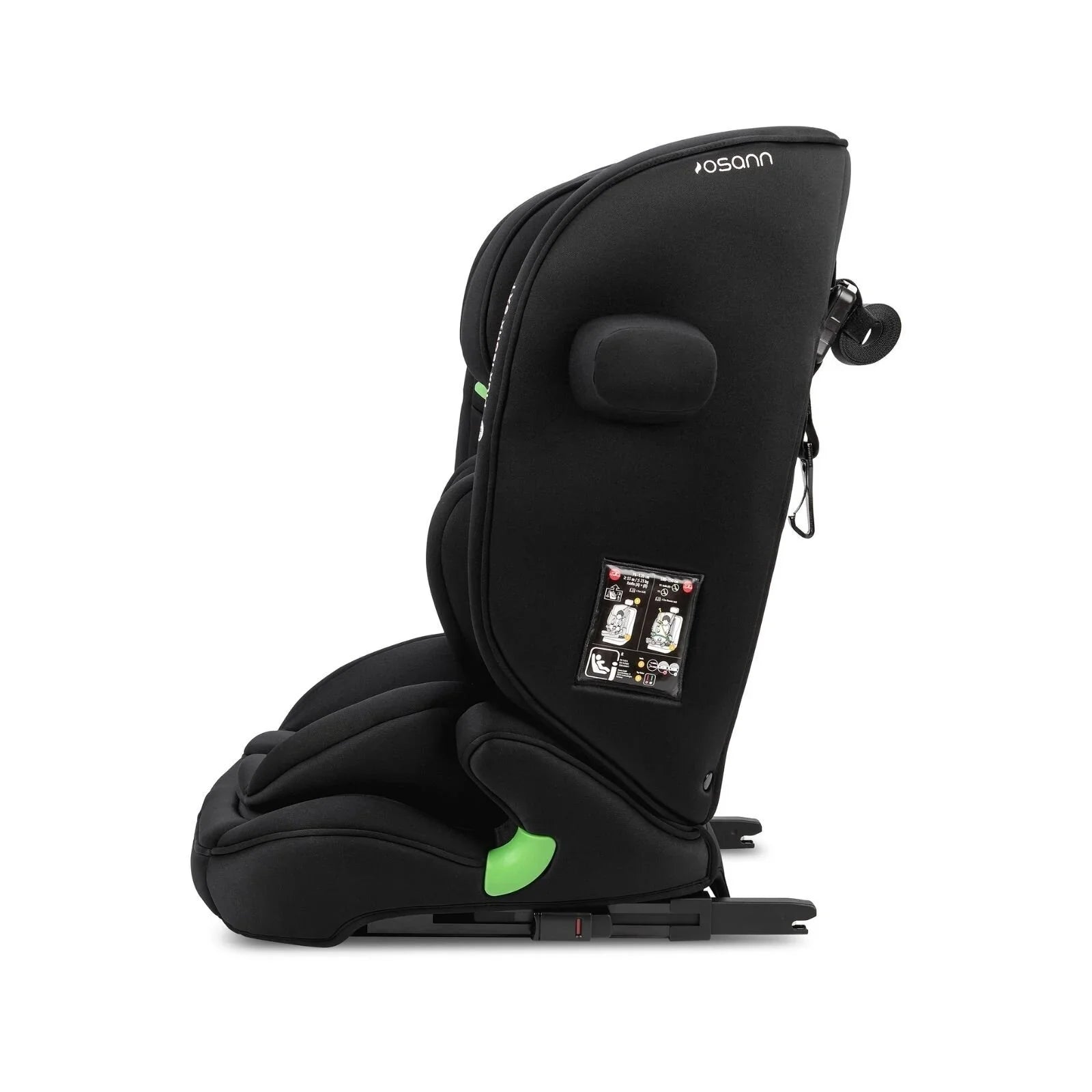 Osann Flux ISOFIX i-Size eXT Car Seat - Black