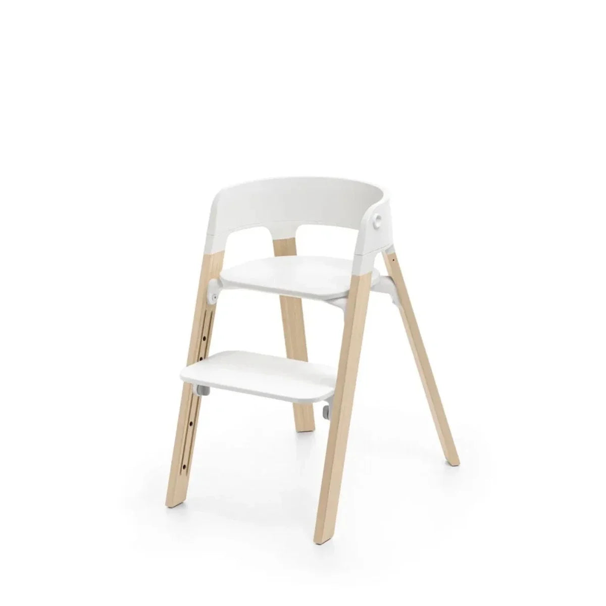 Stokke Steps Highchair - White / Natural