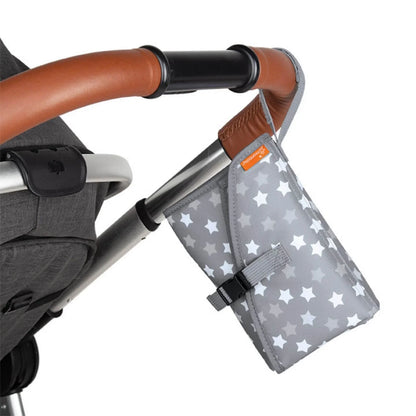 Dreambaby On the Go Baby Changing Mat - Stars Grey