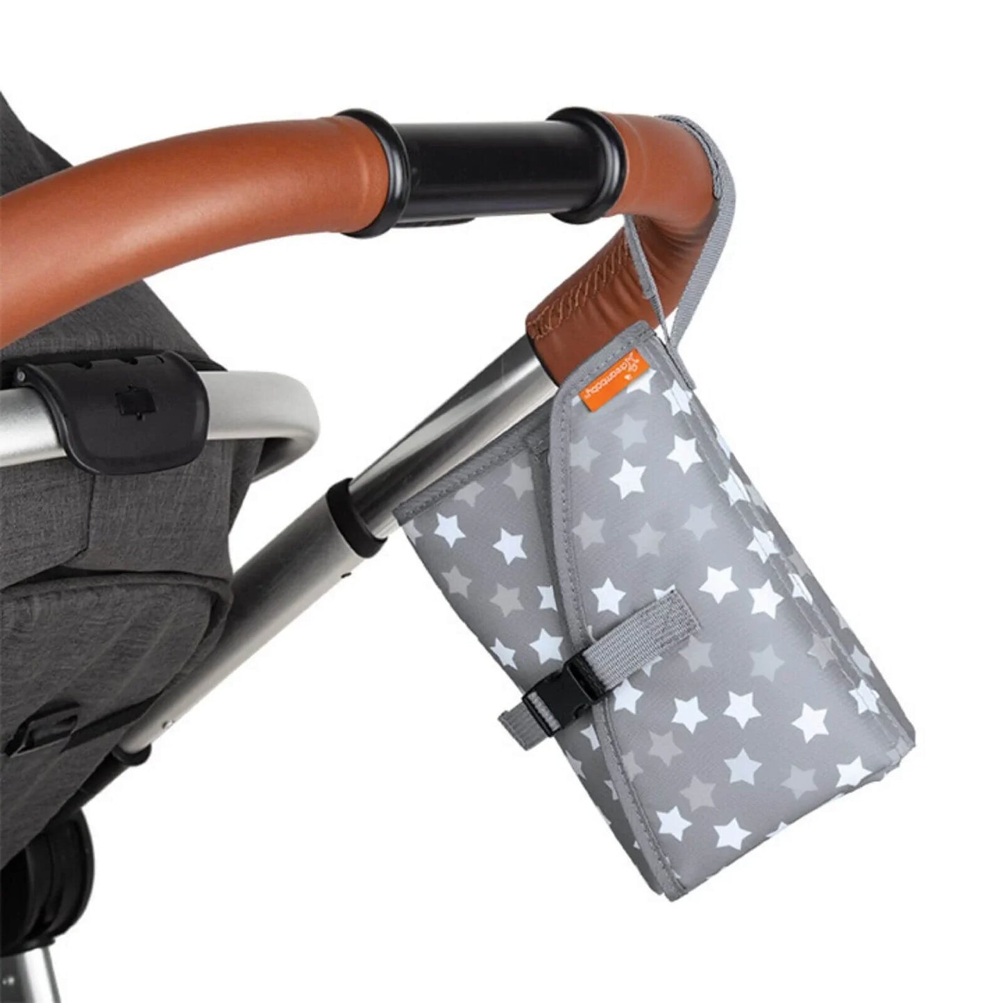 Dreambaby On the Go Baby Changing Mat - Stars Grey