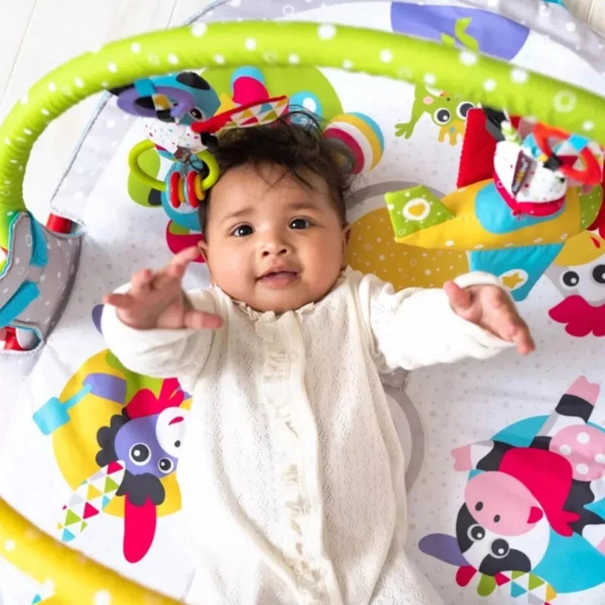 Yookidoo Baby Gym Lay to Sit-Up Playmat