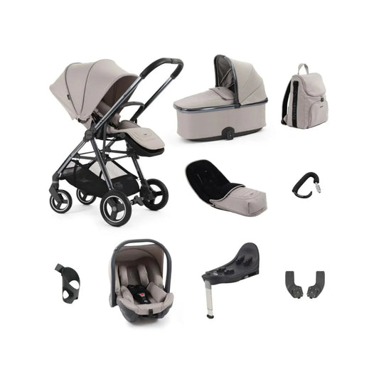 Oyster Gravity+ Stroller 9 pcs Bundle - Stone