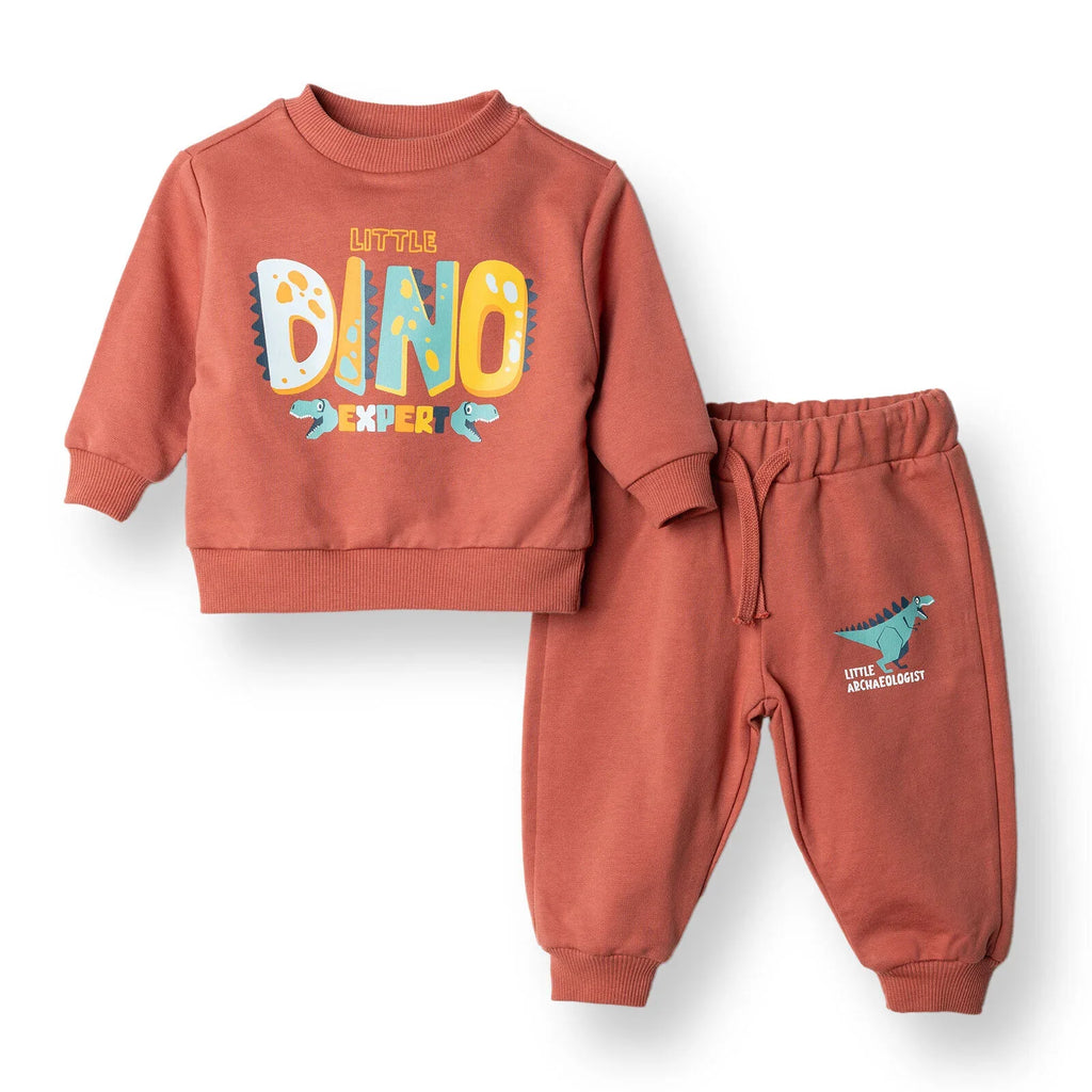 HelloBaby Jogging Set - Brown