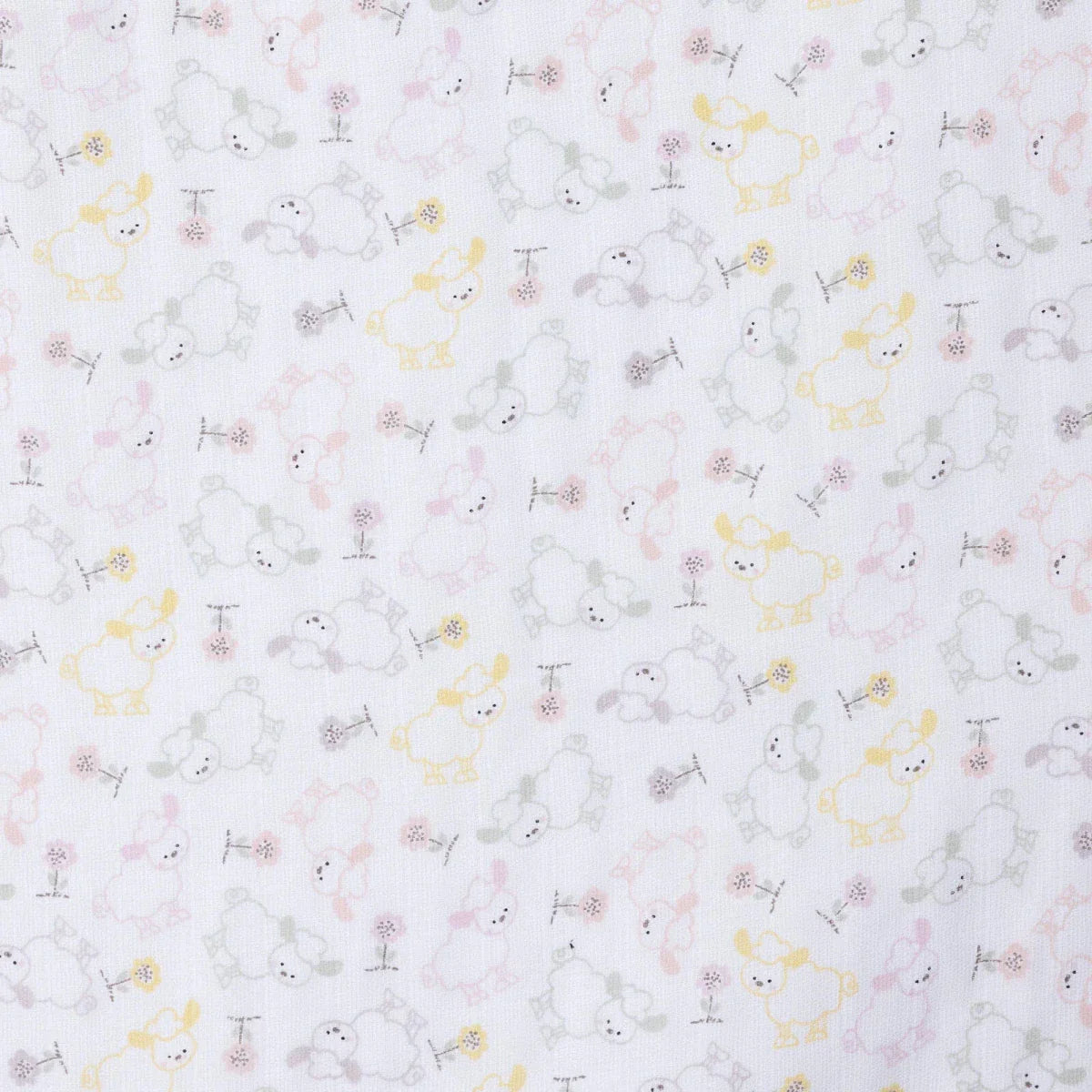 Little Dreams Muslin Blanket Girls - Printed