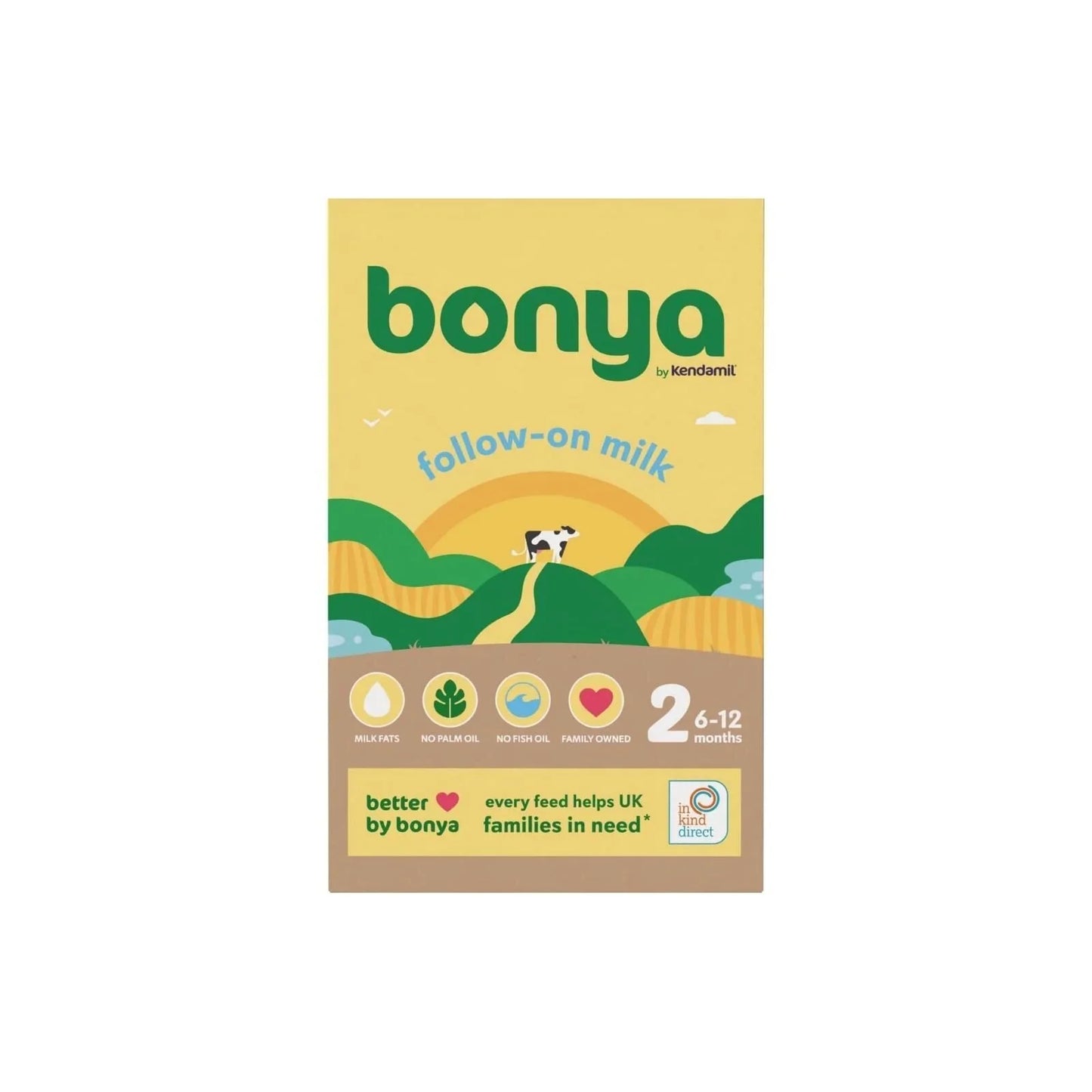 Bonya by Kendamil 2 Follow On Milk 6-12 months 800g (2x400g)