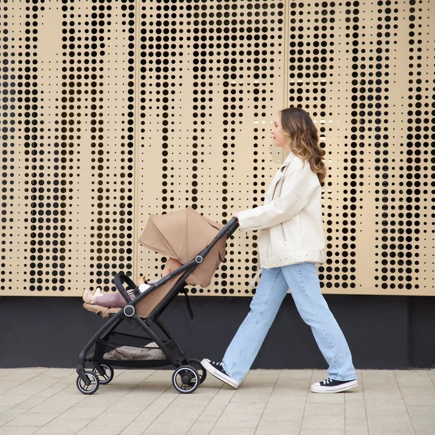 Ickle Bubba Aries Autofold Stroller - Graphite Grey