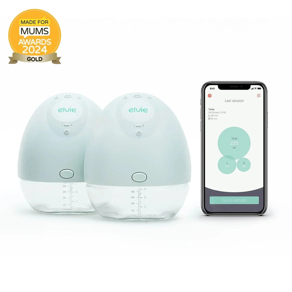Elvie Pump Double Ultra-Quiet Wearable Electric Breast Pump