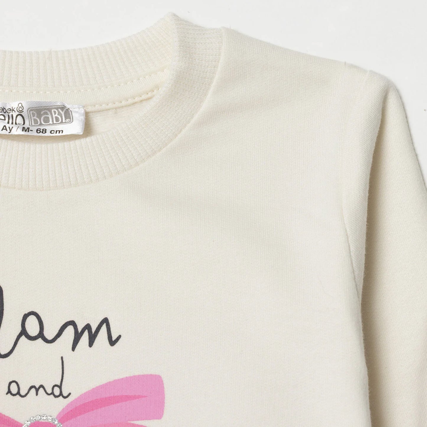 HelloBaby Sweatshirt - Ecru