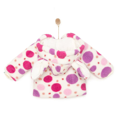 HelloBaby Basic Girl 3D Ears Welsoft Jacket - Rose
