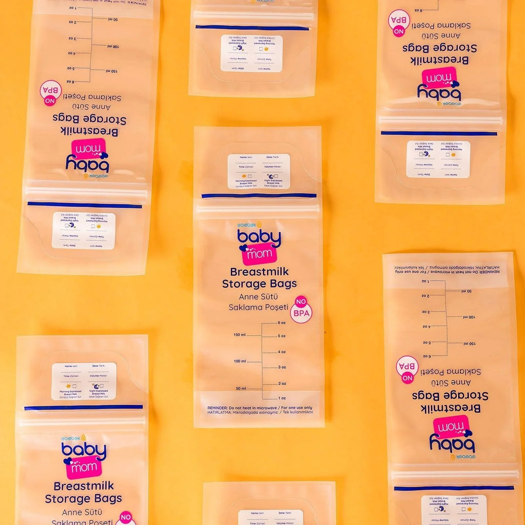 baby mom Breast Milk Storage Bag 25 pcs