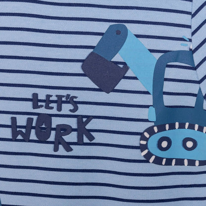 HelloBaby  Baby Boy Long Sleeve Pyjamas Set - Dark Blue