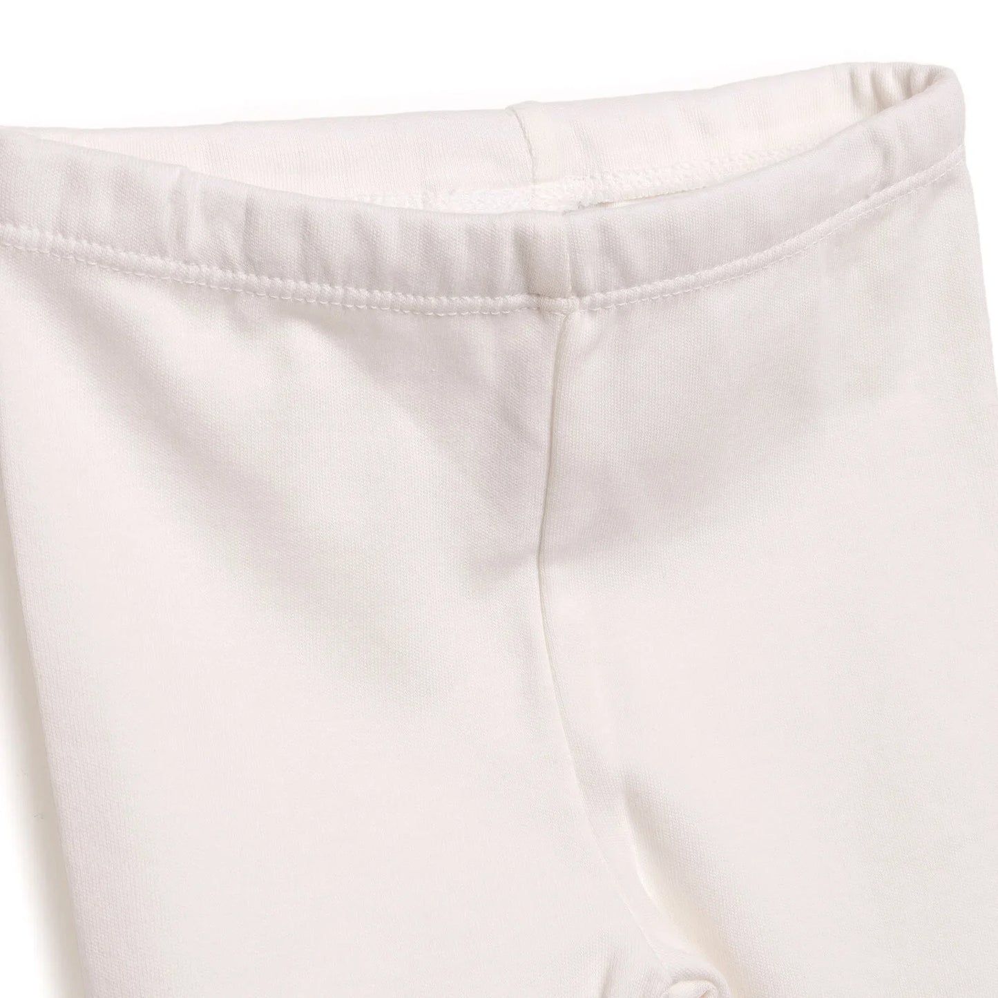 HelloBaby Newborn Organic Wrapover Top-Hat - Ecru