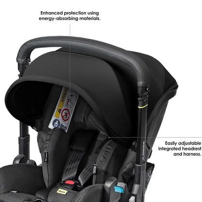 Doona X Infant Car Seat & Stroller - Nitro Black