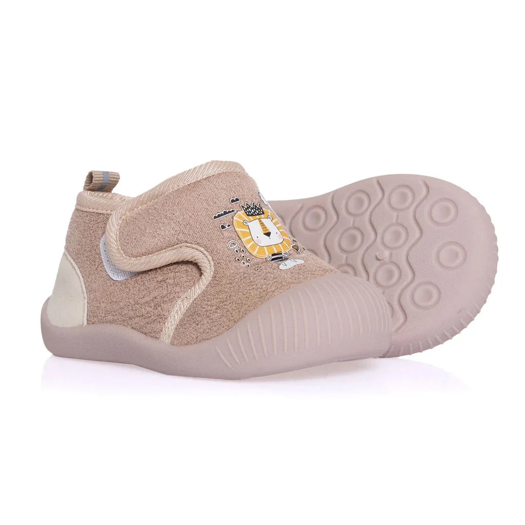 HelloBaby Boys First Step Shoes - Light Brown