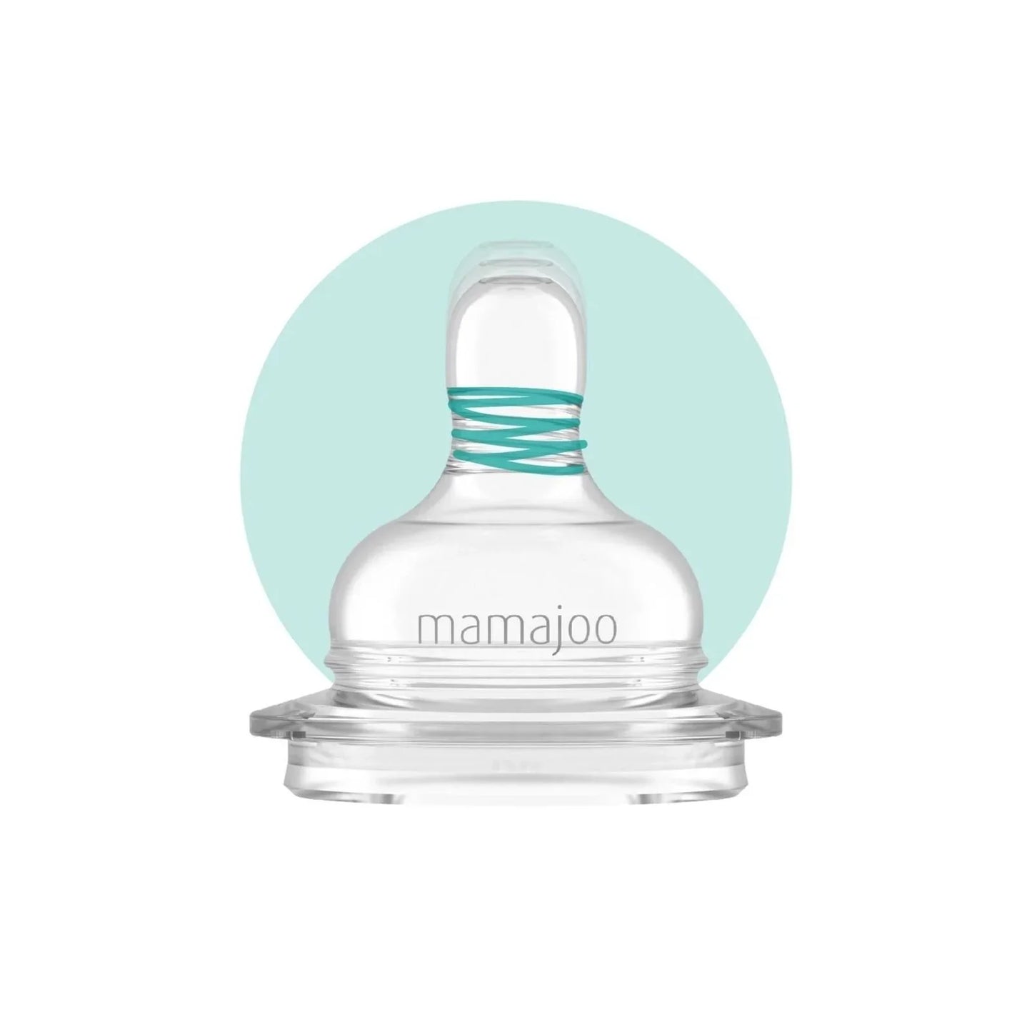 Mamajoo Anti-Colic PP Baby Bottle Slow Flow 0+ months 150ml - Silver