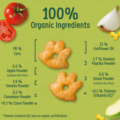 Organix Barbeque Gruffalo Claws 12+ months 60g (4x15g)