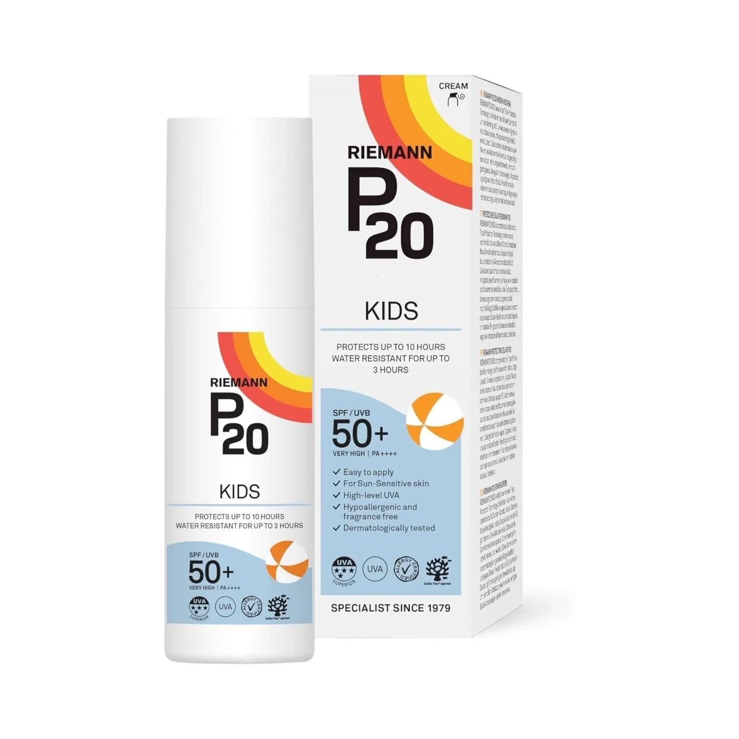 P20 Kids SPF 50+ Sun Cream 100ml