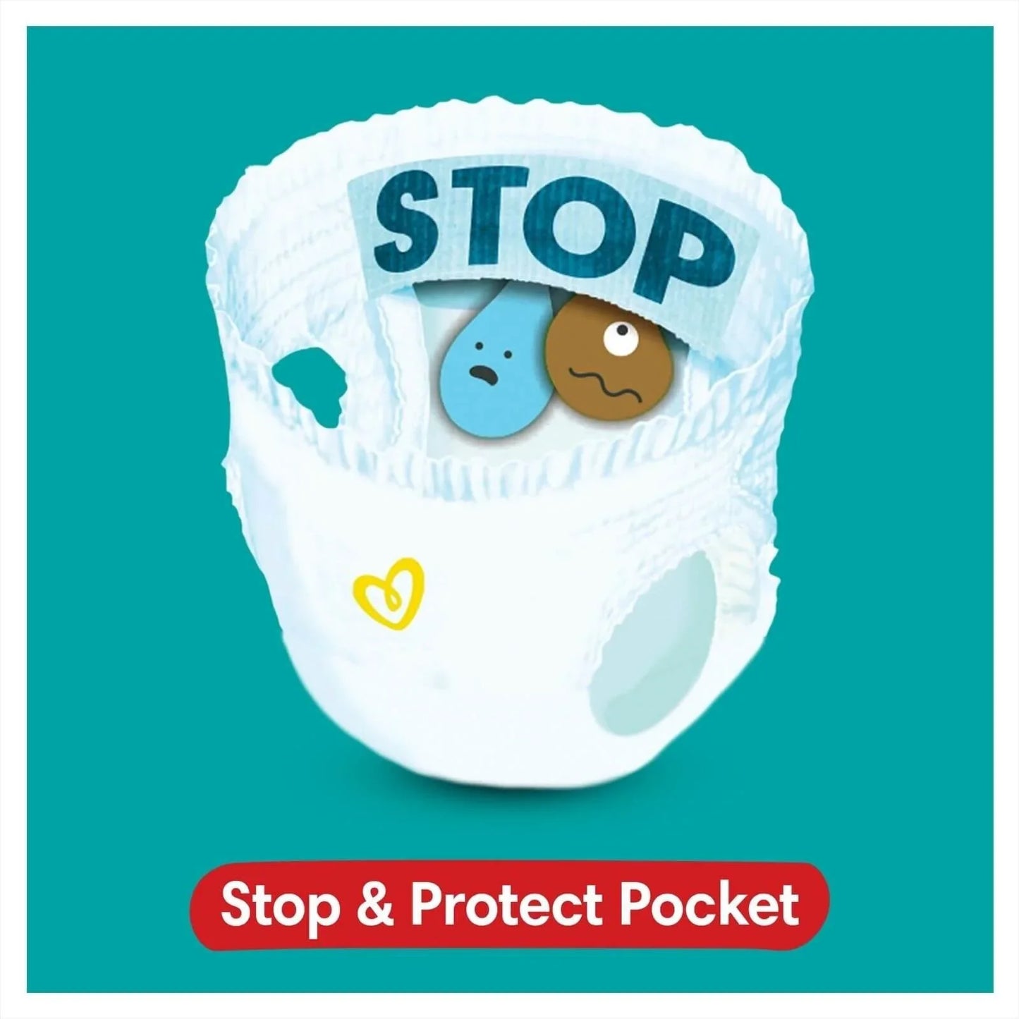 Pampers Baby Dry Nappy Pants Size 6 Jumbo Pack - 54 nappies