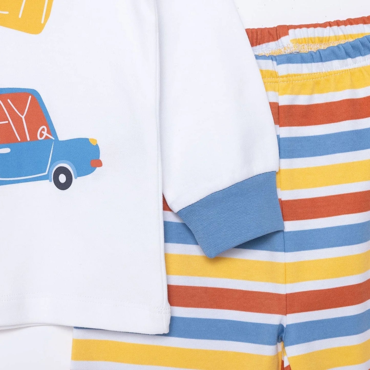 HelloBaby Christmas Baby Boy Long Sleeve Pyjamas Set - Ecru