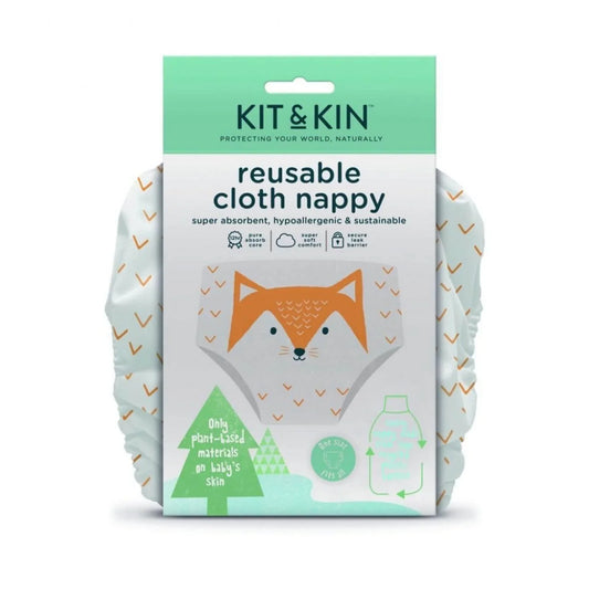 Kit & Kin Reusable Nappy - Fox