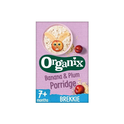 Organix Banana & Plum Porridge 7+ months 200g