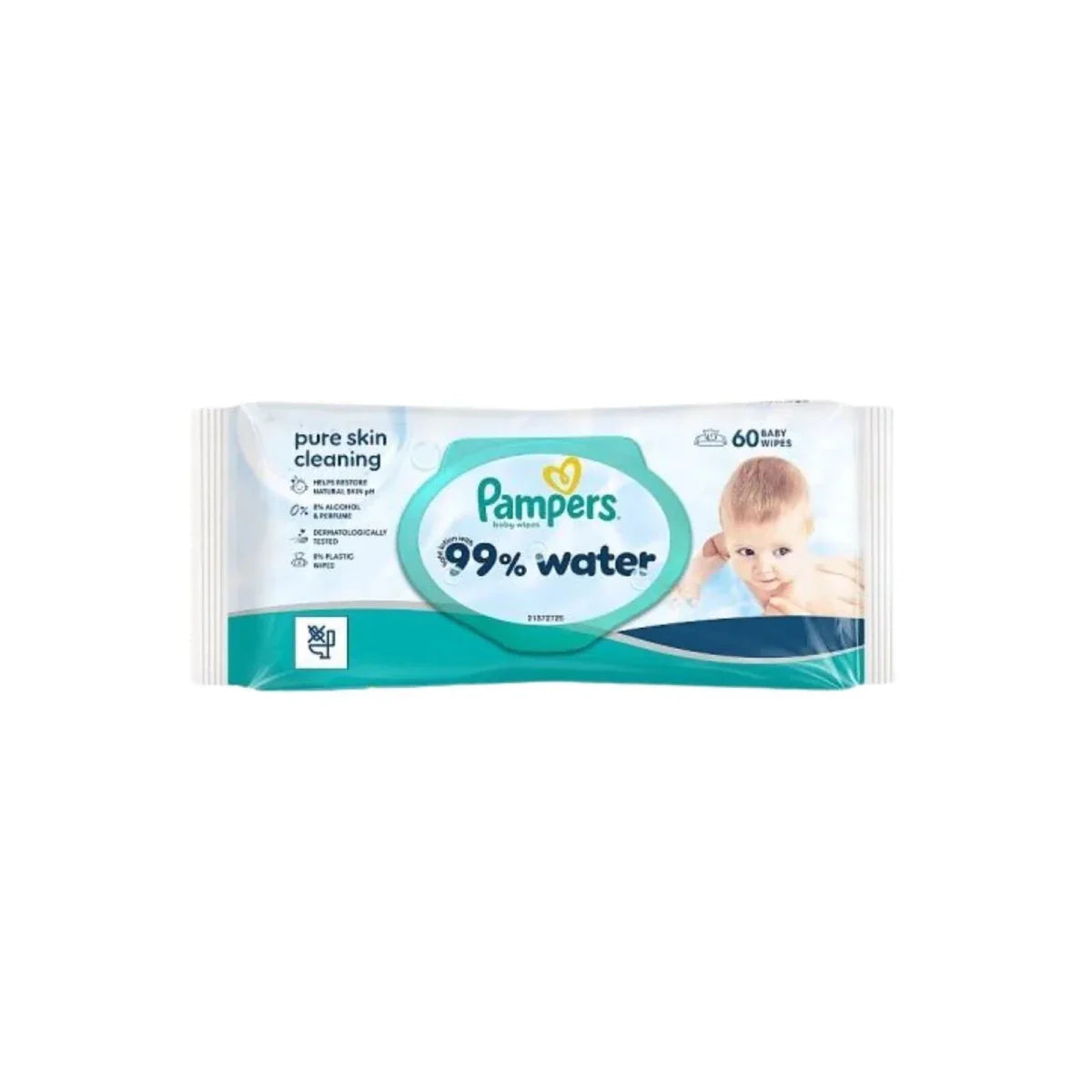 Pampers Baby Water Wipes 60 pcs
