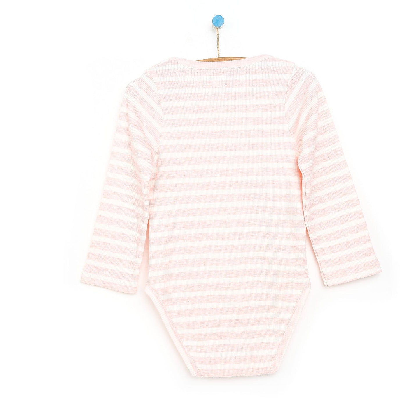 Newborn Fashion Club Long Sleeve Bodysuit - Light Pink