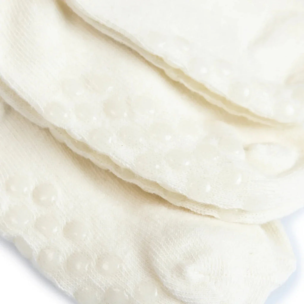 HelloBaby Unisex Pack of 3 Baby Socks None Cotton Rich - White