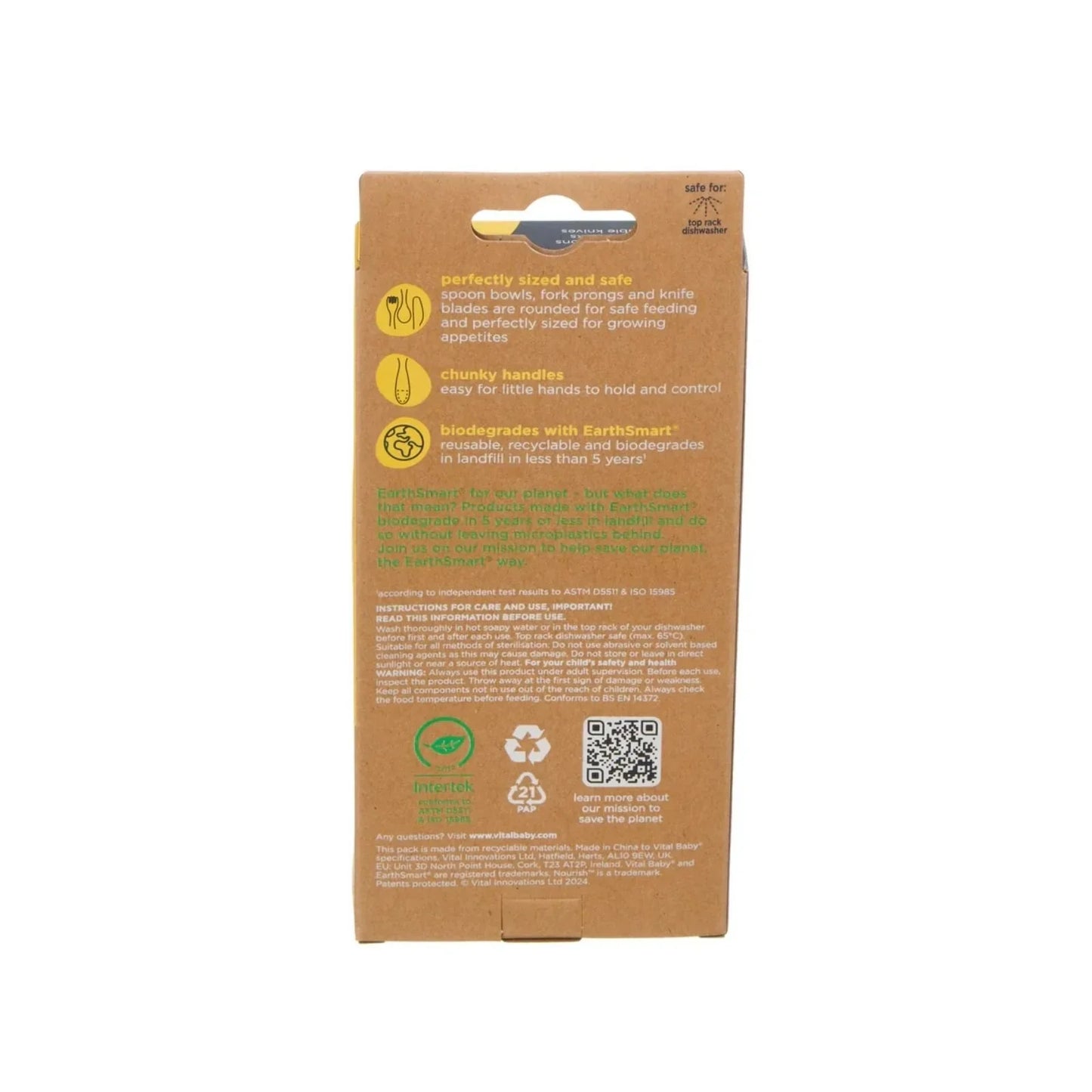 Vital Baby Nourish Perfectly Simple Cutlery Pack of 15